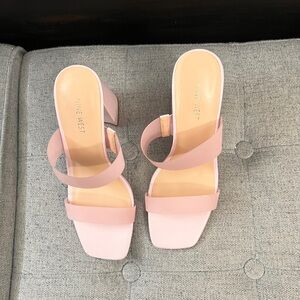 Nine West lilac Heeled Sandals